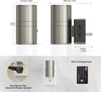 L LOHAS LED Night Light, Dimmable Night Lights Plug into Wall, Metal-Shade - Image 7