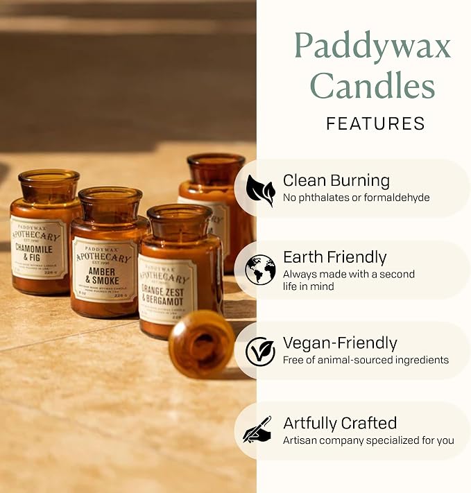 Paddywax Artisan Apothecary Scented Candle - Image 4