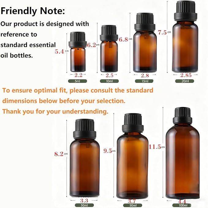 VolksRose 5~100ml 9 Holder Wooden Essential Oil Organizer - Image 4