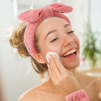 WHAVEL 6PCS Spa Headband and Wristbands Set, Face Wash Headband Wrist Bands - Image 7