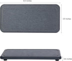 NiuYichee 2 Pcs Water Absorbing Stone Trays, Kitchen/Bathroom Sink Soap Dish - Image 6