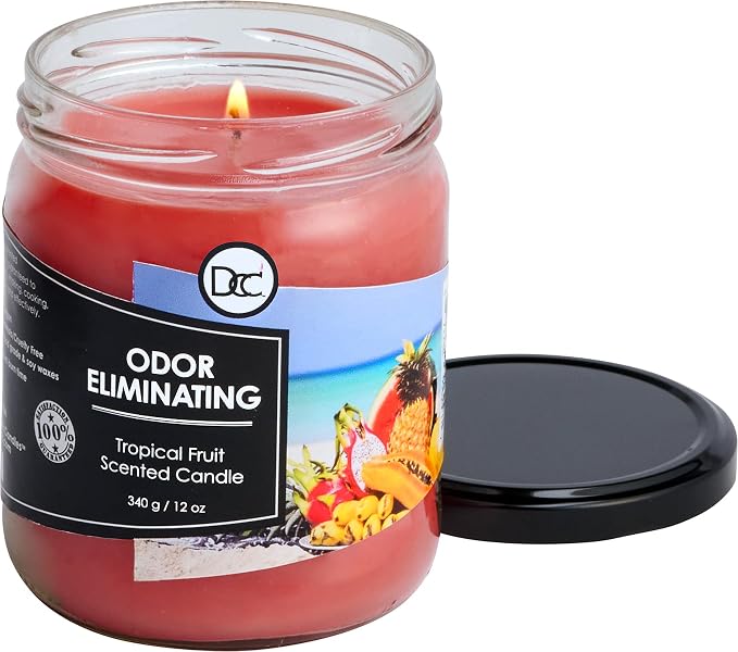 Tropical Fruit Odor Eliminating Highly Fragranced Candle - Image 3
