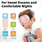 Silk Sleep Eye Mask for Kids, 100% Real Natural Pure Silk Sleeping Masks - Image 4