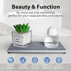 2 PCS Water Absorbing Stone Trays - Image 4