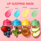 Lip Mask Set, Overnight Treatment Lip Care, Moisturize & Nourish Lip Butter Balm - Image 2