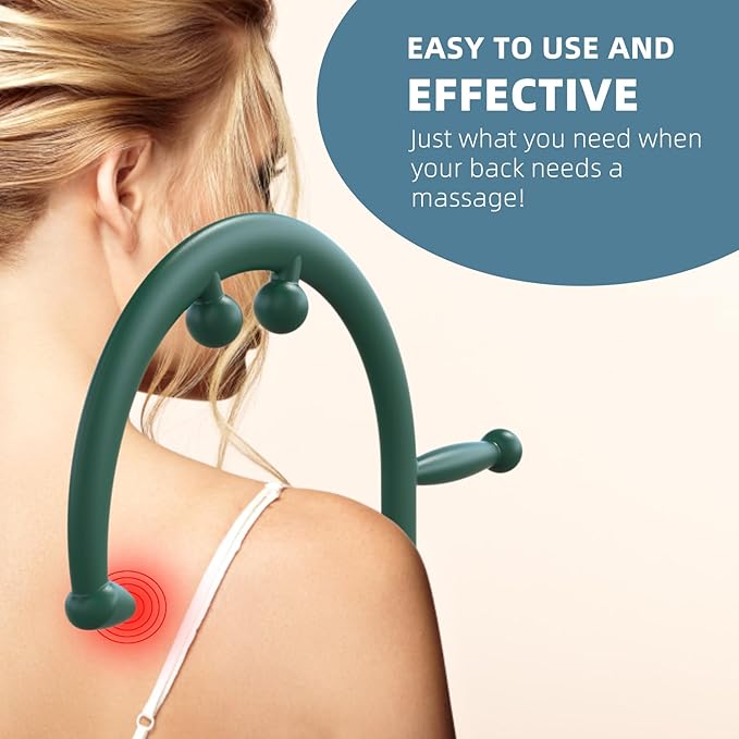 KEINE MARKE Trigger Point Massage Tool Body Deep Tissue Handheld Back, Leg and - Image 2