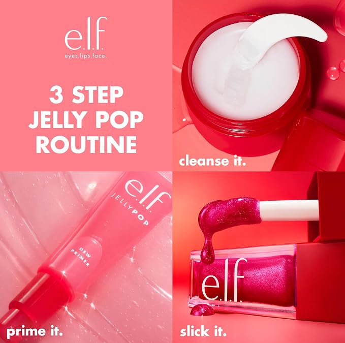 e.l.f. Jelly Pop Glow Reviver Lip Oil, Limited Edition Nourishing Formula - Image 5