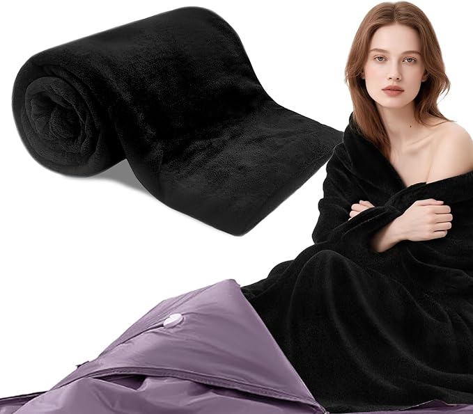 JZHLLA 70" x 30" Sauna Blanket Insert Towel, Reusable by Unknown