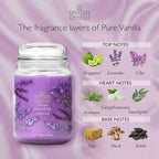 Spotless Leopard Fresh Lavender Candle 22oz Glass Jar - Image 2