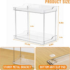 Yieach 2 Tier Bathroom Counter Organizer, Tiered Bathroom Organizer - Image 3