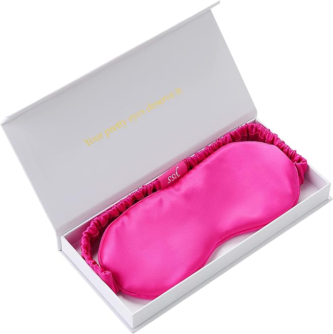 Silk Sleep Mask Light Blocking Luxury 100% Mulberry 19mm Silk Eye Mask Eye - Image 7