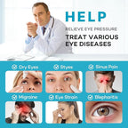 Ezona Heated Eye Mask, Warm Eye Compress Mask - Image 2
