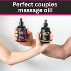 Passion Massage Oil for Date Night | Set of 2 Massaging Oils Lemon Crème & - Image 2