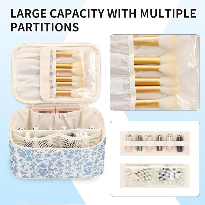 OCHEAL Makeup Bag Portable Cosmetic Bag - Image 2