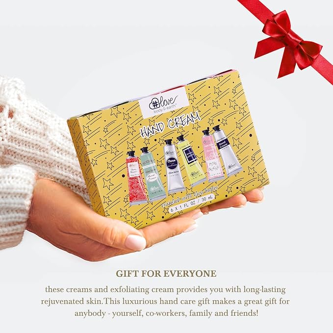 BODY & EARTH # LOVE Hand Cream Gift Set, Mothers Day Gifts - Image 2