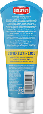 O'Keeffe's for Healthy Feet Intense Renewal Cream - 3 oz Tube - Chemically - Image 10