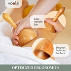 3 PCS Wood Therapy Massage Tools - Image 5