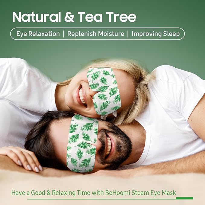 BeHoomi 20Packs Steam Eye Mask, Heated Eye Mask Warm Compress - Image 2