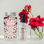 Rose Spa Gift Set for Women, Luxury 9 Pcs Bath Salts Set, Relaxation Gifts for - Image 3