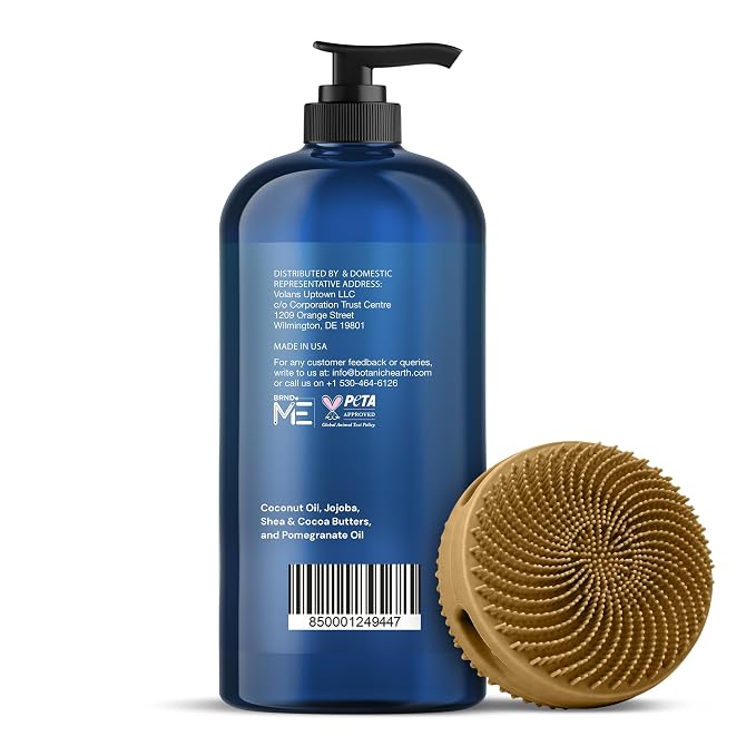 Botanic Hearth Tea Tree & Mint Body Wash - Image 9