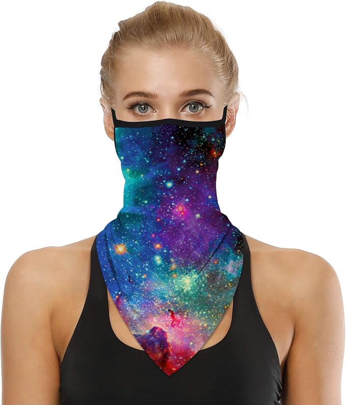 YAYOUREL Neck Gaiter Face Mask Bandanas by YAYOUREL