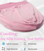 Sleep Cap Bonnet for Sleeping Black Women, Adjustable Cooling Ice Silk Lined - Image 2