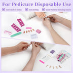 TADOPRO Press On Nail Tool Kit, Disposable Nail Prep Kit - Image 6