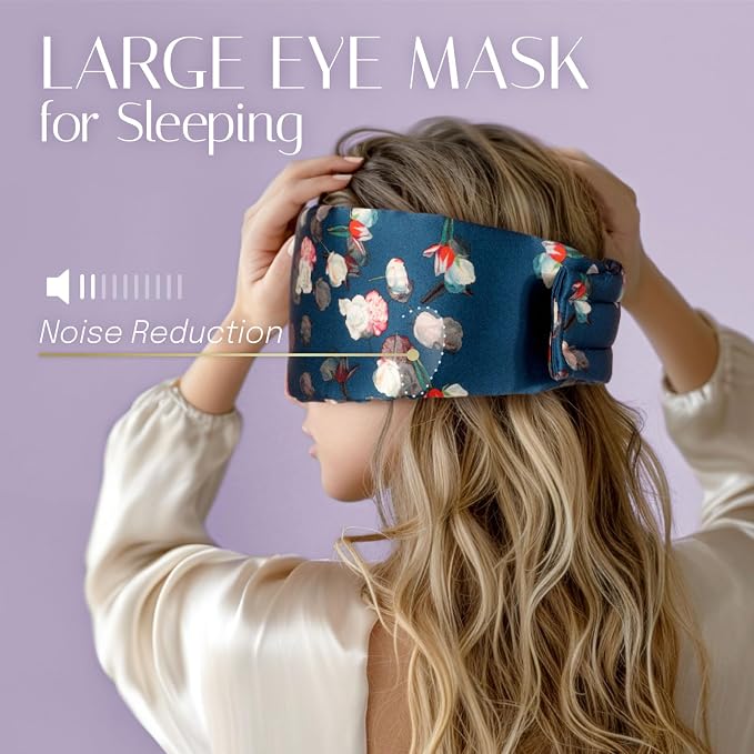 Silk Sleep Mask Soft Pressureless: 100% Mulberry Silk - Image 6