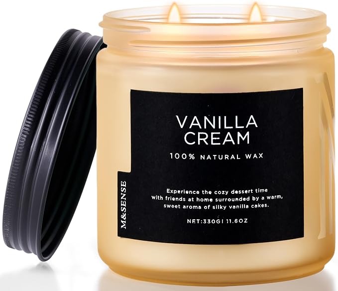 M&SENSE Vanilla Scented Candles by MSENSE