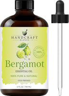 Handcraft Blends Bergamot Essential Oil – Huge 4 Fl Oz – 100% Pure and Natural by HandcraftBlends