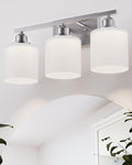 Sailstar Bathroom Light Fixtures Over Mirror, 3-Light Vanity Lights Brushed by Sailstar