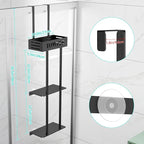Over The Door Towel Rack, 3 Tier Hanging Towel Rack - Image 5