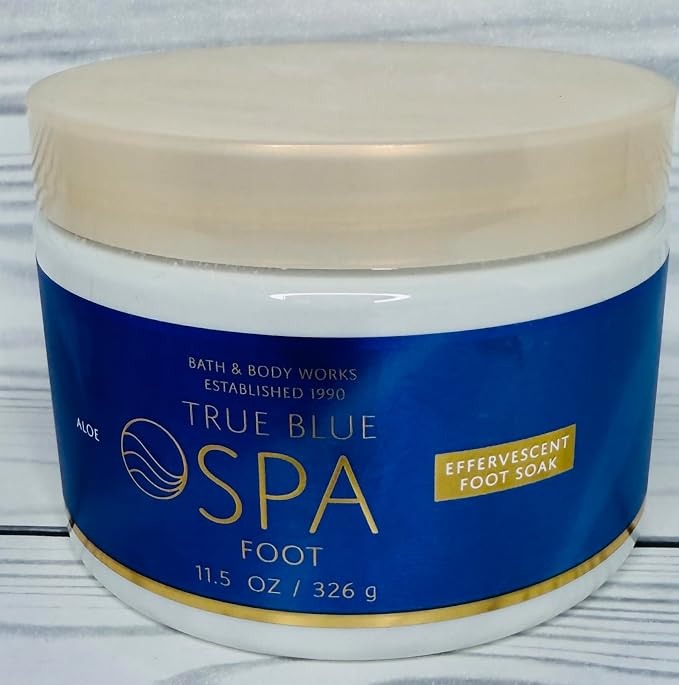 Bath and Body Works Foot Soak True Blue Spa Effervescent Foot Soak 11.5 Ounces - Image 2