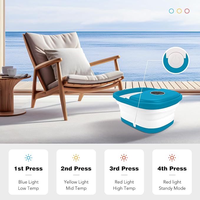 KNQZE Collapsible Foot Spa - Image 7