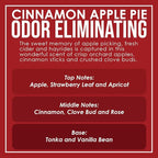 Cinnamon Apple Pie Odor Eliminating Highly Fragranced Candle - Image 4