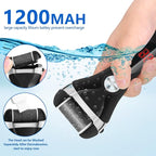 Electric Foot Callus Remover Kit, Elmchee Rechargeable Pedicure Tools Foot Care - Image 3