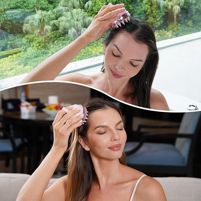 SHINLEA 2 in 1 Scalp Massager Hair Growth, Scalp Scrubber - Image 6