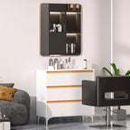 OmySalon Salon Station for Hair Stylists, Free Standing Barber Cabinet - Image 8