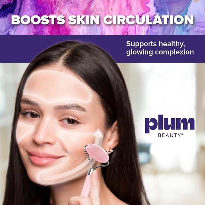 Rose Quartz Face Roller - Image 5