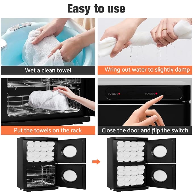 46L Hot Towel Warmer, Large Capacity Spa Towel Warmer - Image 9