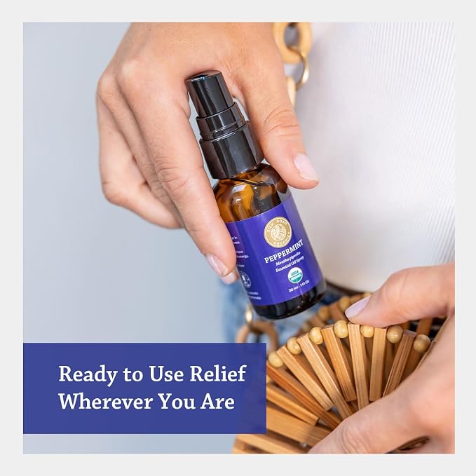 Silk Road Organic Peppermint Essential Oil Spray - Image 6