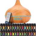550 ML Aroma Diffiser with Essential Oils Set, Essential Oil Diffuser with by SACATR