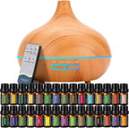550 ML Aroma Diffiser with Essential Oils Set, Essential Oil Diffuser with by SACATR