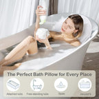 Luxury Spa Bath Pillow, Thick Full Body Cushion - Image 2