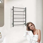 Heated Towel Racks for Bathroom, Wall Mounted Electric Towel Warmer Racks - Image 5