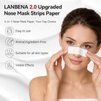 LANBENA 120 Pcs Nose Mask Strips Paper, Compatible - Image 3