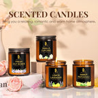 4 Pack Candles for Home Scented, 28 oz Soy Aromatherapy Candle Set, Candle - Image 4