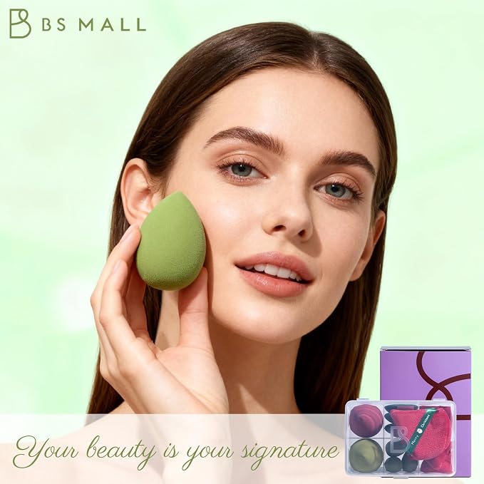 Makeup Sponge Set BS-MALLTriangle Puff 14 Pcs - Image 6