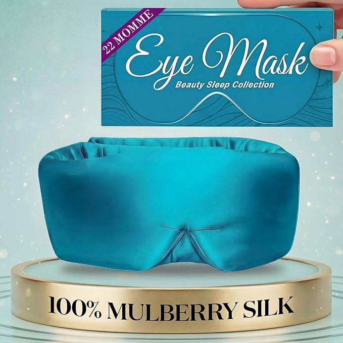 SLEEP SANCTUARY 100% Pure Mulberry Silk Sleep Mask by Unknown