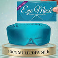 SLEEP SANCTUARY 100% Pure Mulberry Silk Sleep Mask by Unknown